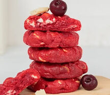 Печенье Cookievruki с белым шоколадом и вишней