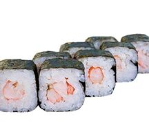 Маки с креветкой