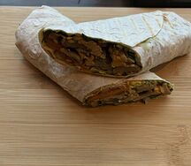 Шаурма По-русски вегетарианская