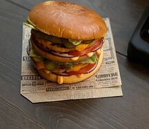 Бургер Дабл курица