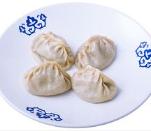Манты с грибами и картошкой