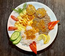 Тефтели с гарниром