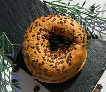 Бейгл с форелью