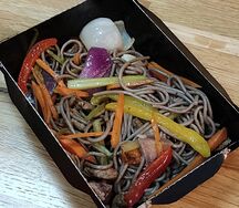 Лапша удон с курицей