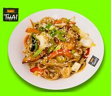 Рисовая лапша Вок с начинкой и соусом  