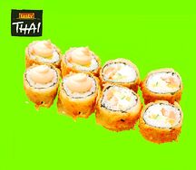 Горячий Спайс ролл с угрем и лососем