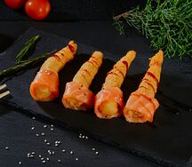 Королевские креветки темпура