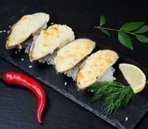 Запечённые мидии