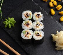 Маки с угрём