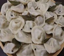 Пельмени с говядиной (ручная лепка)