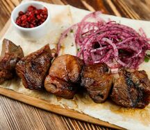 Шашлык из баранины ( яблочко)