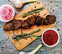 Шашлык из говяжьей вырезки