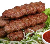 Люля-кебаб из говядины