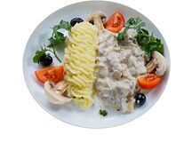 Бефстроганов из говядины