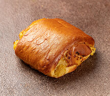 Булочка-рулет с ветчиной и картофелем