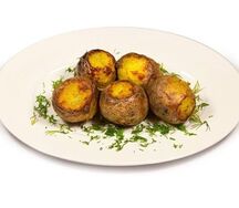 Картофель на мангале
