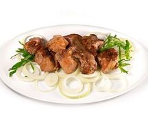 Шашлык из бараньей мякоти