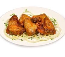 Шашлык из куриных крыльев