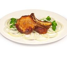 Шашлык из свиной корейки