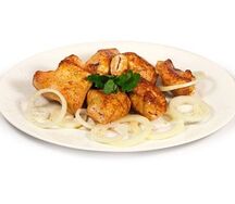 Шашлык из куриной грудки