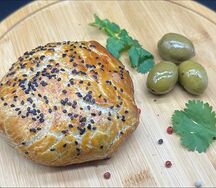 Самса слоёная с бараниной