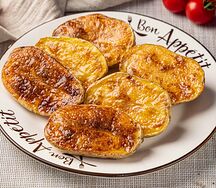 Картофель, запеченный на мангале