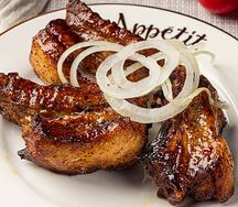 Шашлык из свиных ребрышек