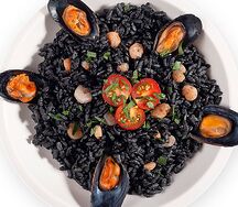 Ризотто с морепродуктами