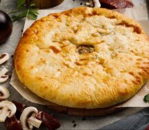 Осетинский пирог с мясом и грибами