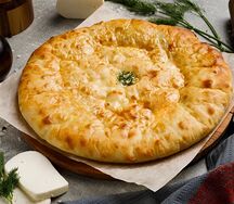 Осетинский пирог с сыром и укропом