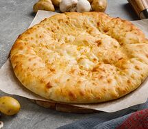 Осетинский пирог с картошкой и грибами