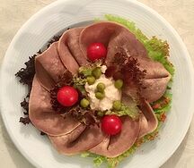 Говяжий язык с хреном