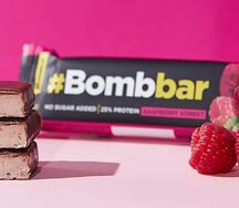 Протеиновый батончик в шоколаде без сахара Малина