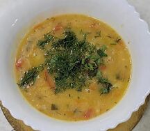 Cуп гороховый с курицей