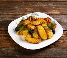 Картофель с розмарином 