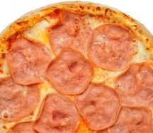 Пицца с ветчиной