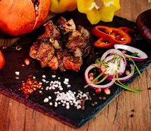 Печень говяжья с курдюком
