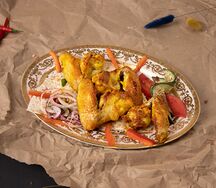 Шашлык из куриных крылышек