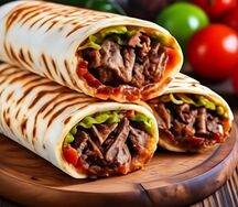 Шаурма Барбекю с говядиной