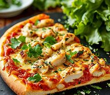 Пицца Цезарь, кусочек 