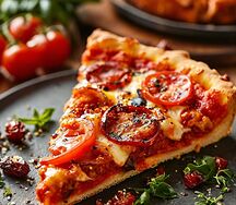 Пицца Пеперони, 1 кусочек 