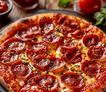 Пицца пеперони 