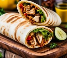 Шаурма Барбекю с курицей