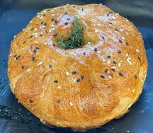 Пирог с говядиной и картофелем