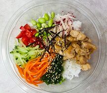 Поке с курицей