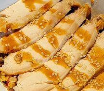 Булгур с курицей терияки