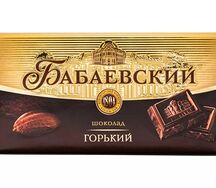 Шоколад Бабаевский горький