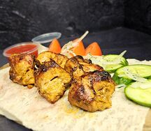 Шашлык из филе грудки курицы
