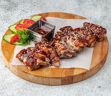 Свиные ребрышки BBQ