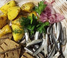 Килька Балтийская пряная с картофелем